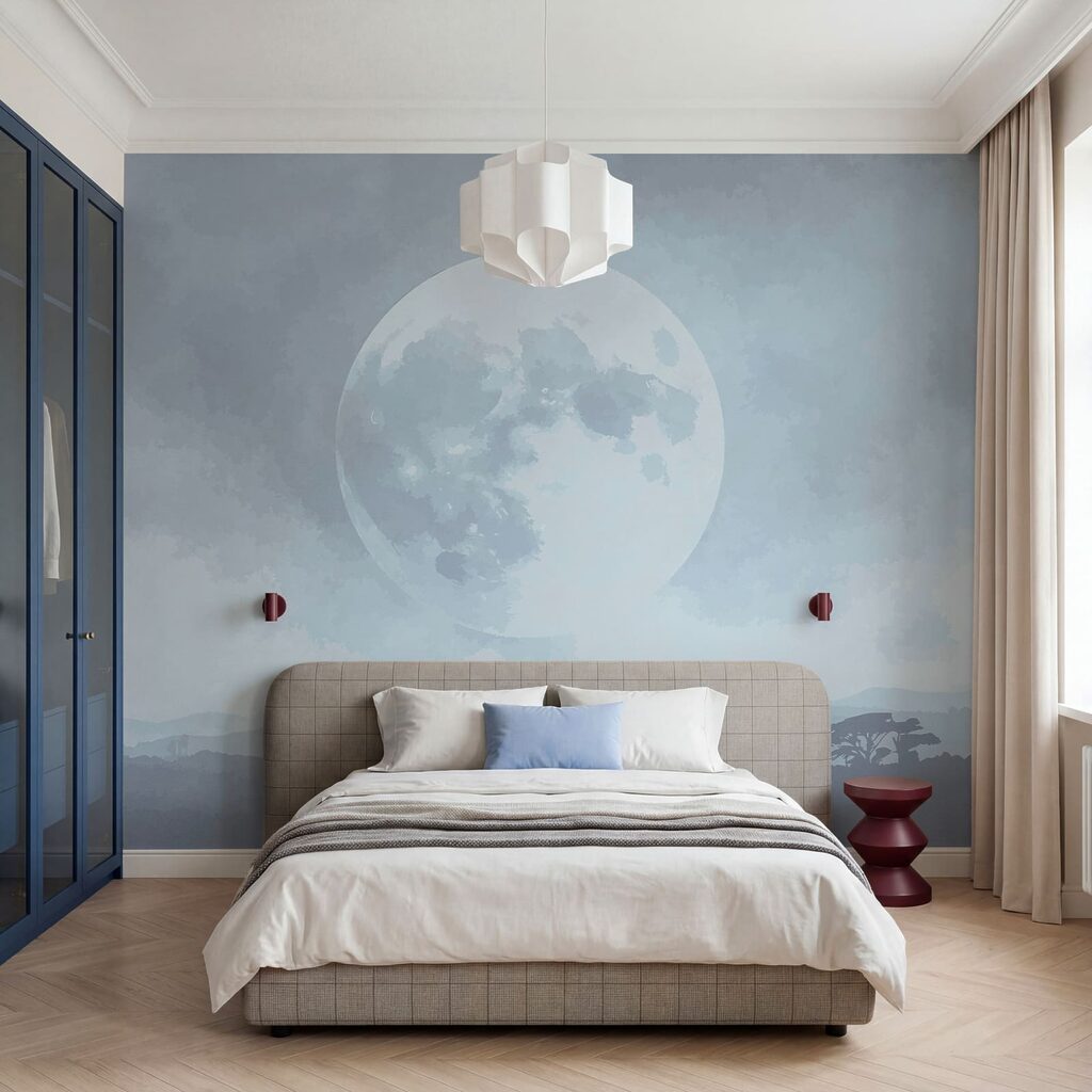 La luna nel cielo