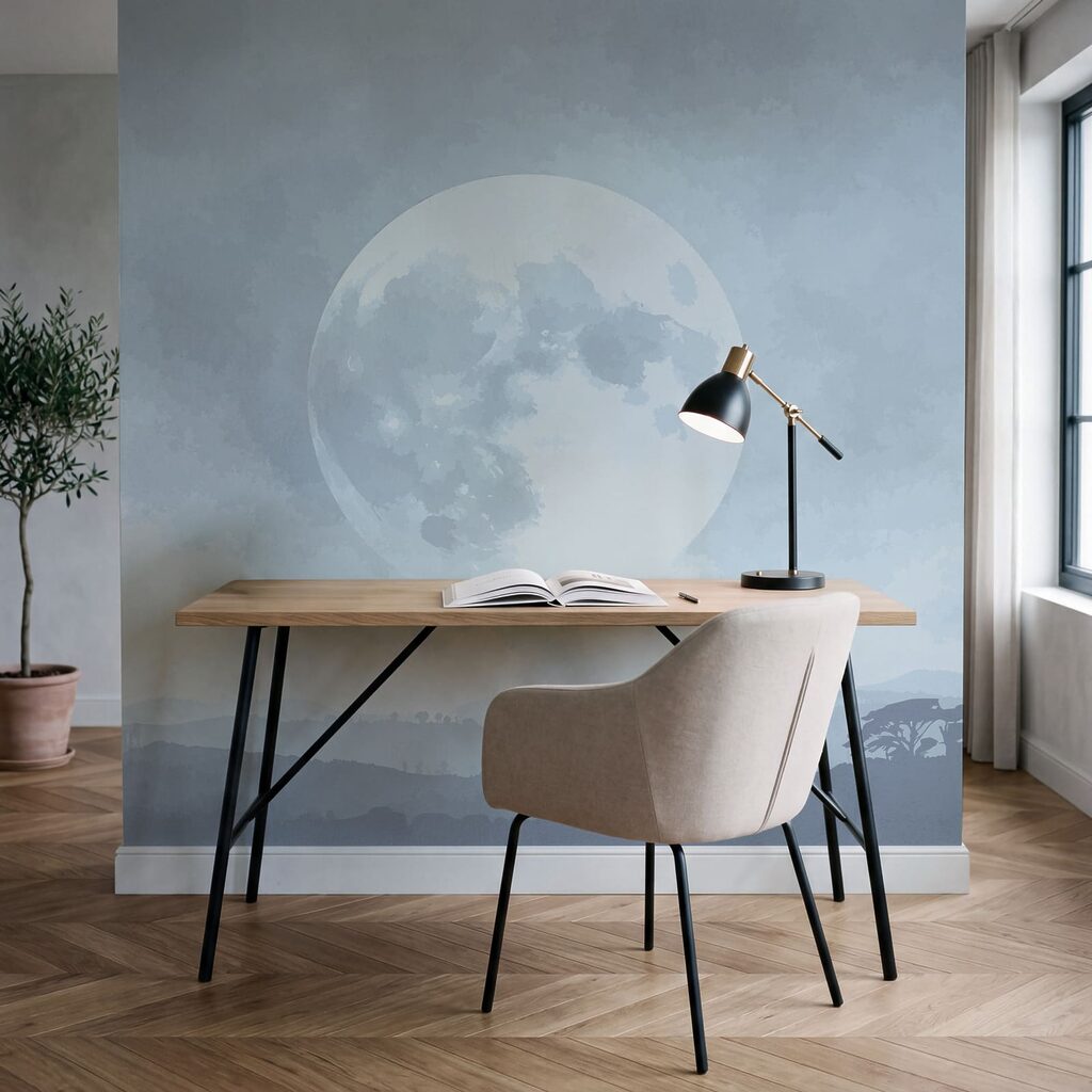 La luna nel cielo