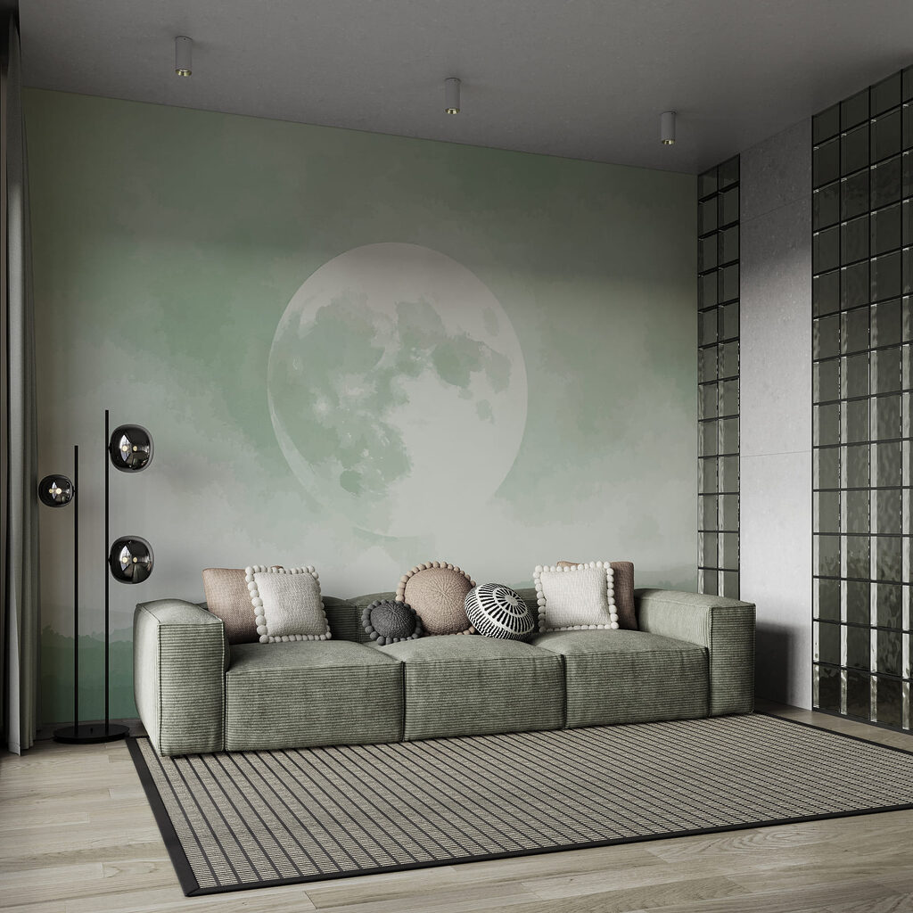 La luna nel cielo