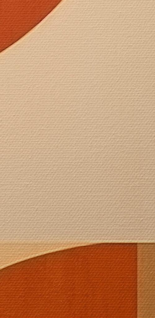 Collage of a painting