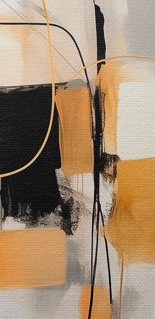 Two paintings of different colors Two paintings of different colors