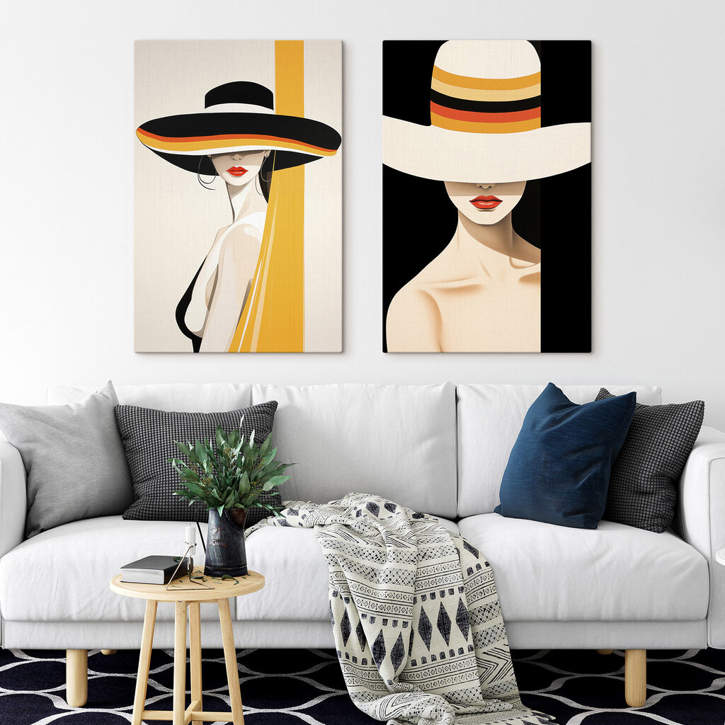 Woman wearing a hat Woman wearing a hat