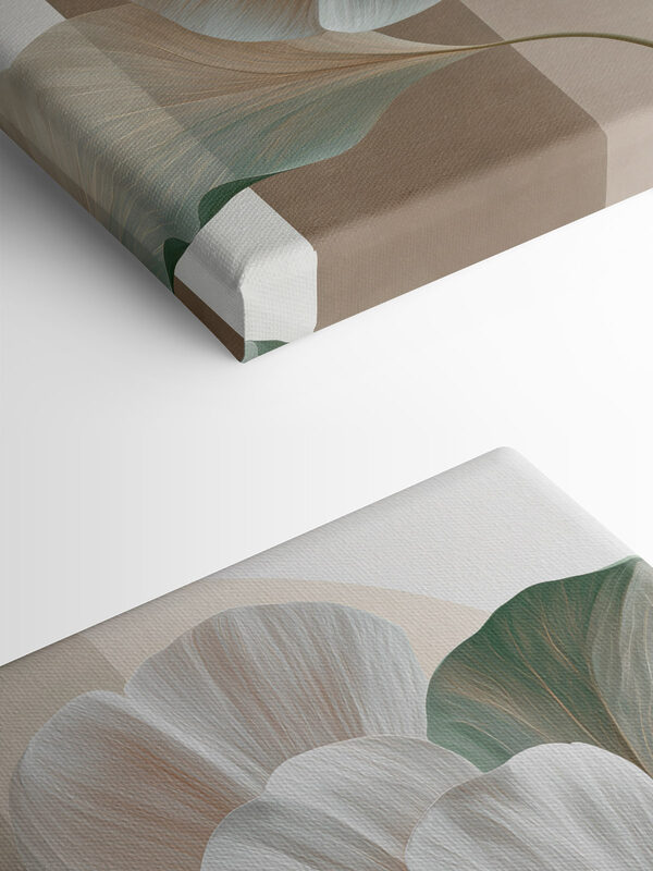 - Elegant blooms in soft hues - Elegant blooms in soft hues