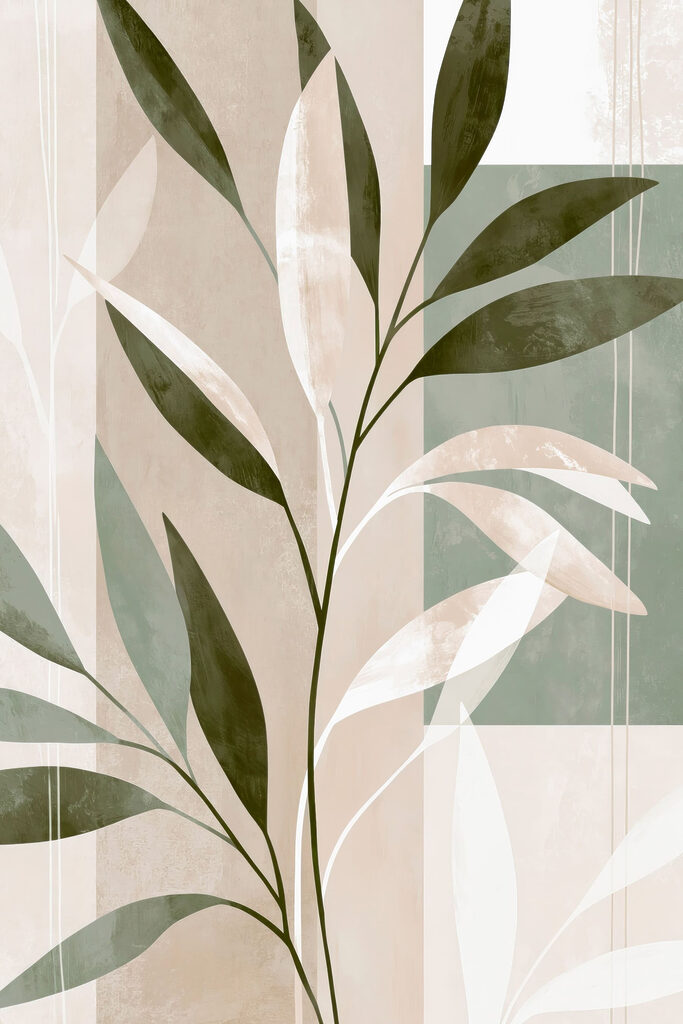 Painting of a plant Painting of a plant