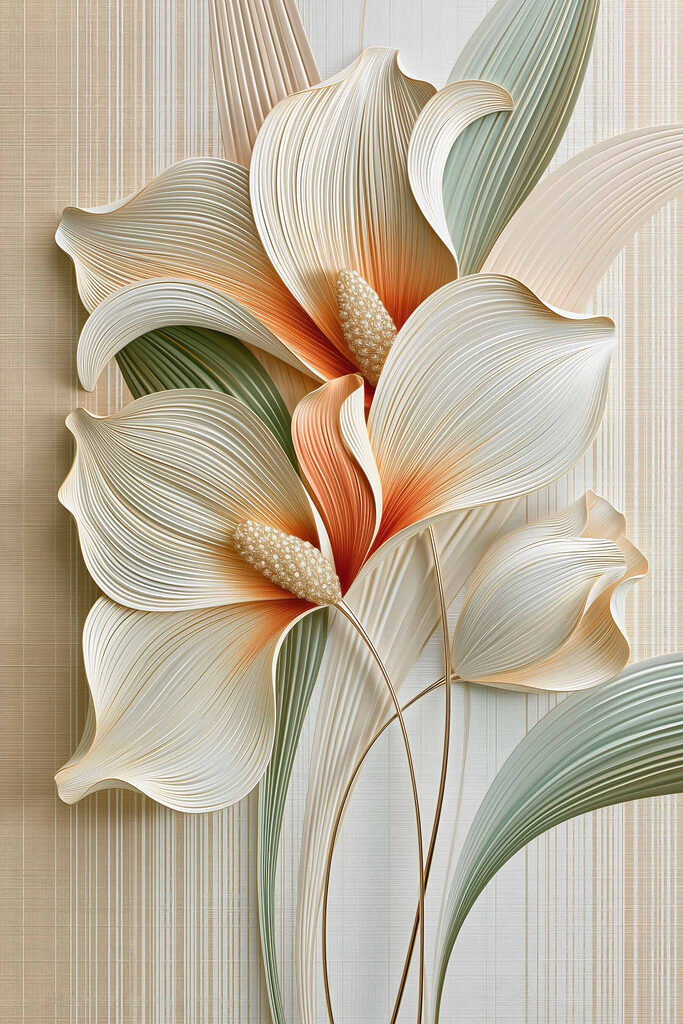 Delicate petals in soft colors Delicate petals in soft colors