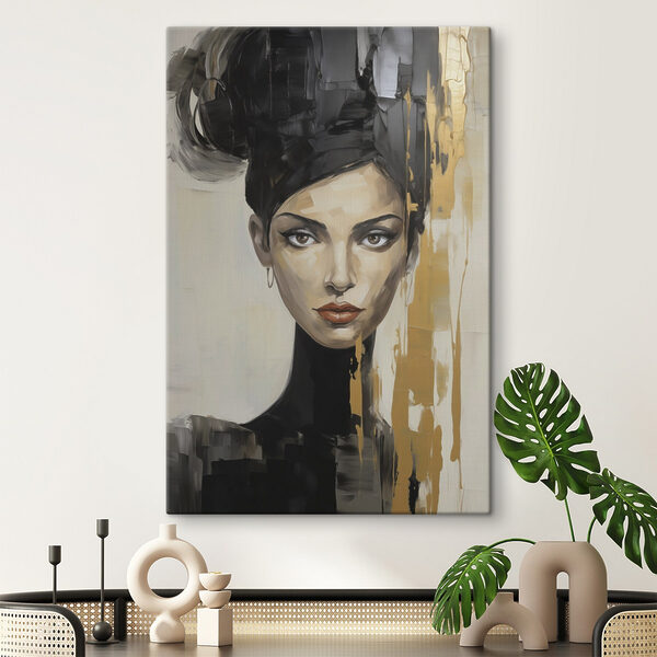 Painting of a woman Painting of a woman