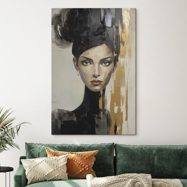Painting of a woman Painting of a woman
