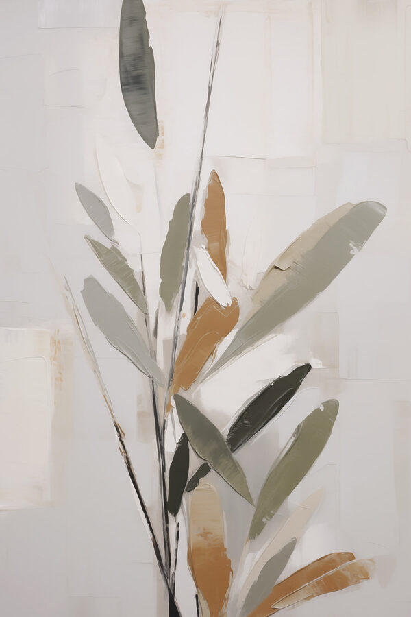Painting of a plant Painting of a plant