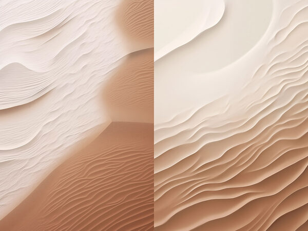 Soft waves in warm hues Soft waves in warm hues