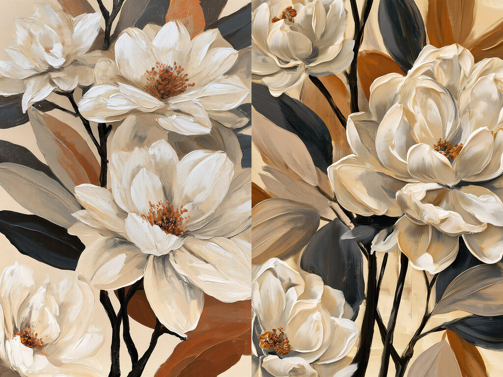 Collage of flowers