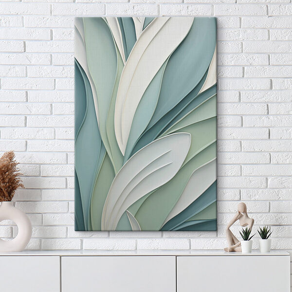 Serene waves of subtle color Serene waves of subtle color