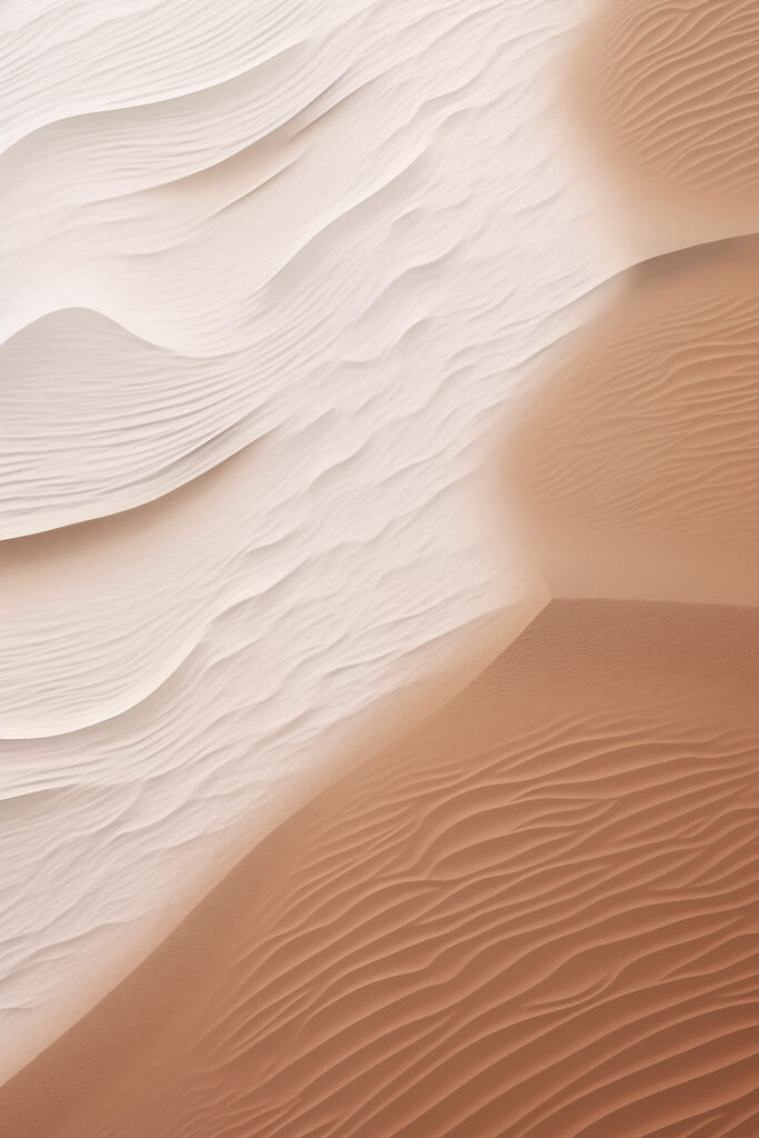 Sand dunes with waves Sand dunes with waves
