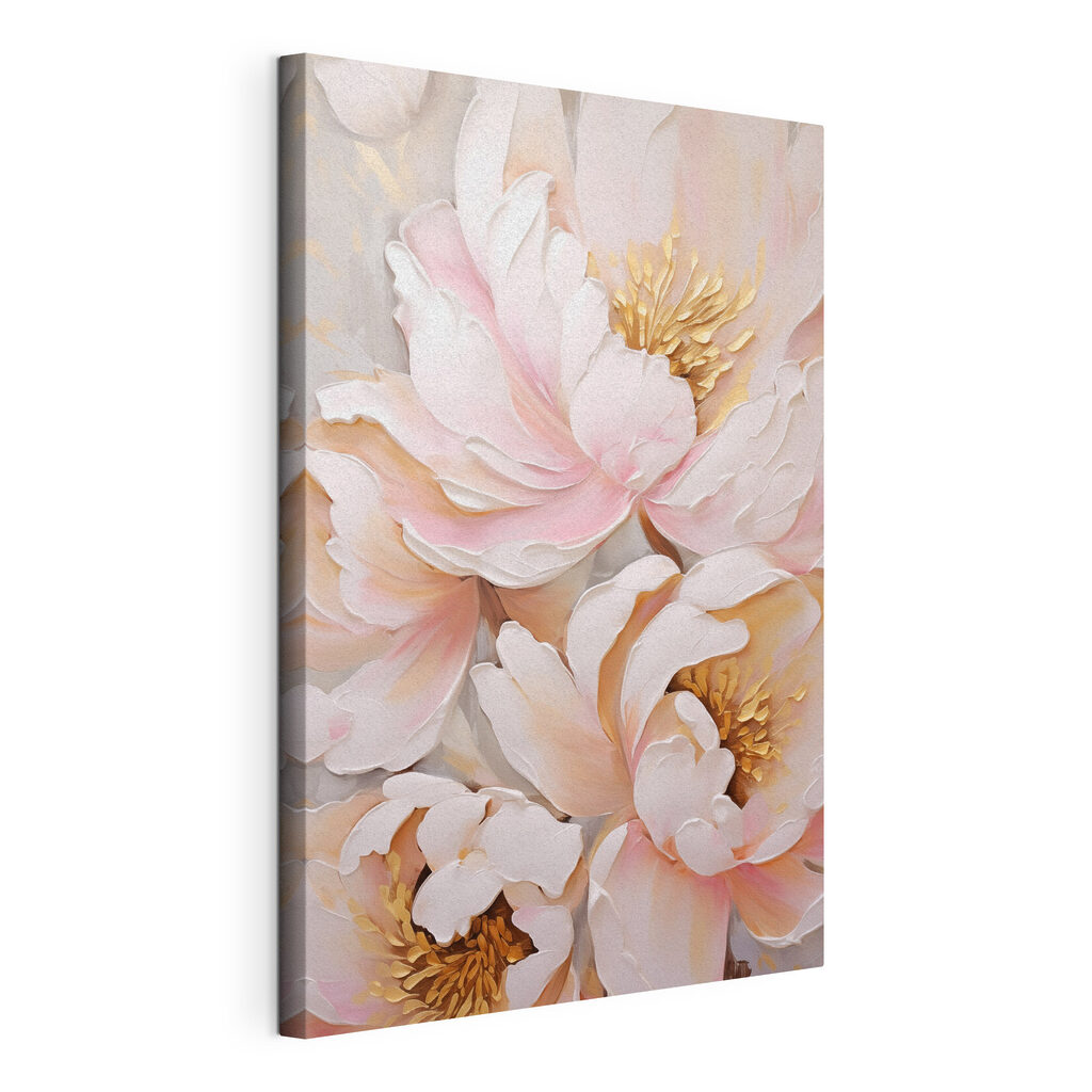 Delicate blooms in soft pastel hues Delicate blooms in soft pastel hues