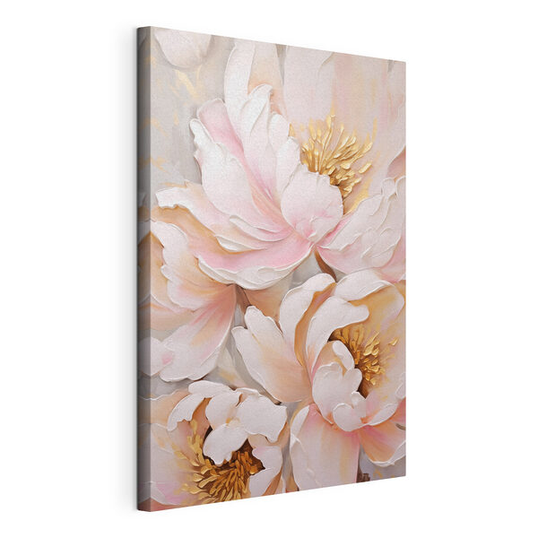 Delicate blooms in soft pastel hues Delicate blooms in soft pastel hues