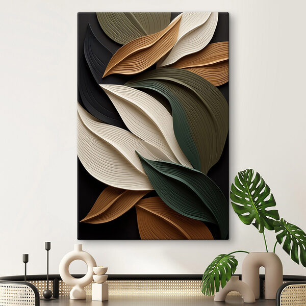 Elegant layers of flowing design Elegant layers of flowing design