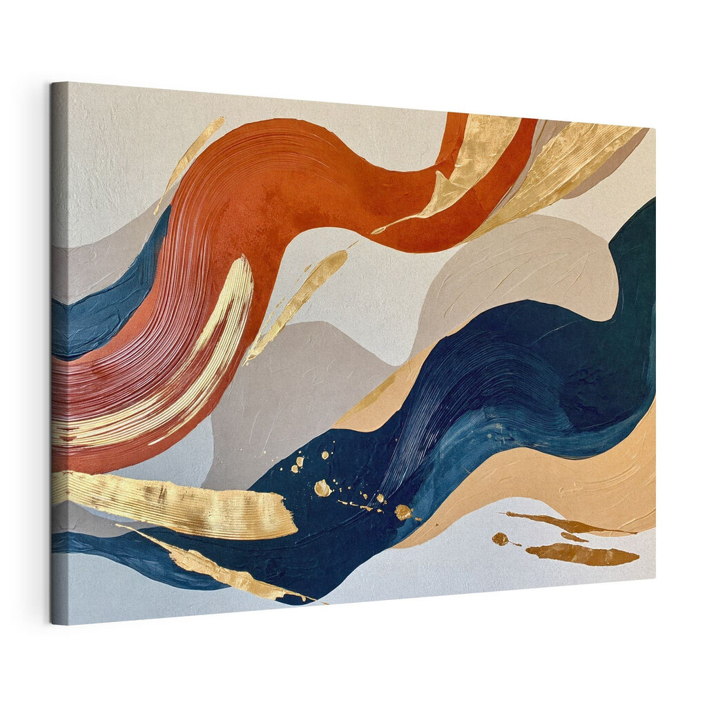 Colorful waves of artistic expression