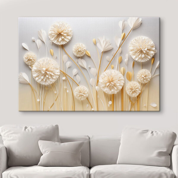 - Delicate blossoms in soft colors - Delicate blossoms in soft colors