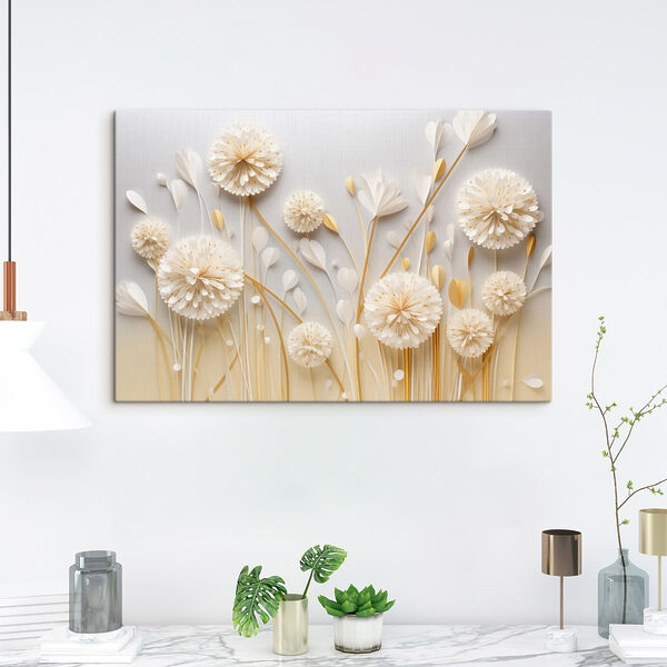 - Delicate blossoms in soft colors - Delicate blossoms in soft colors