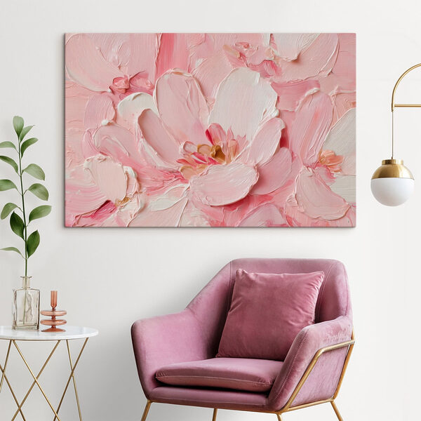 Delicate blooms in soft pink hues Delicate blooms in soft pink hues