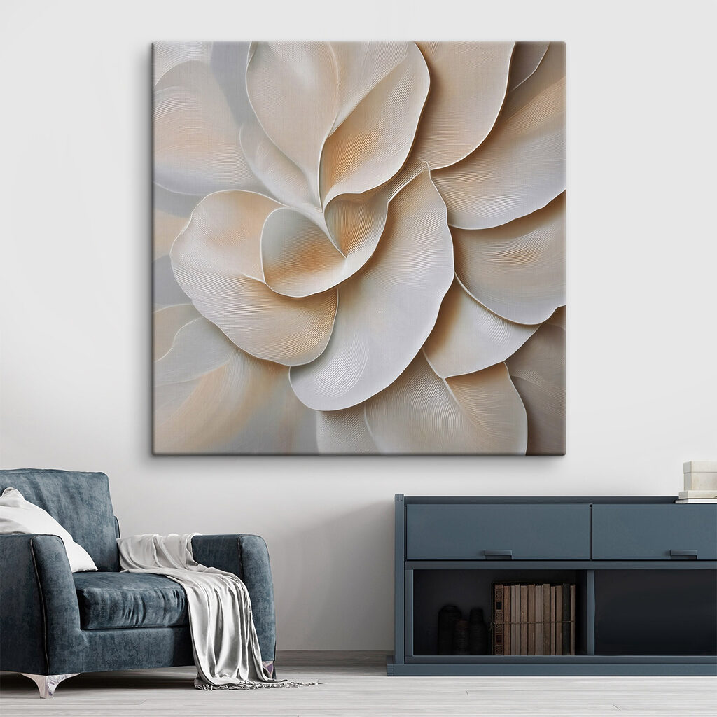 Soft petals in gentle hues
