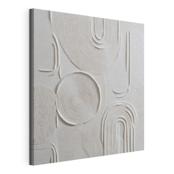 White and grey art White and grey art