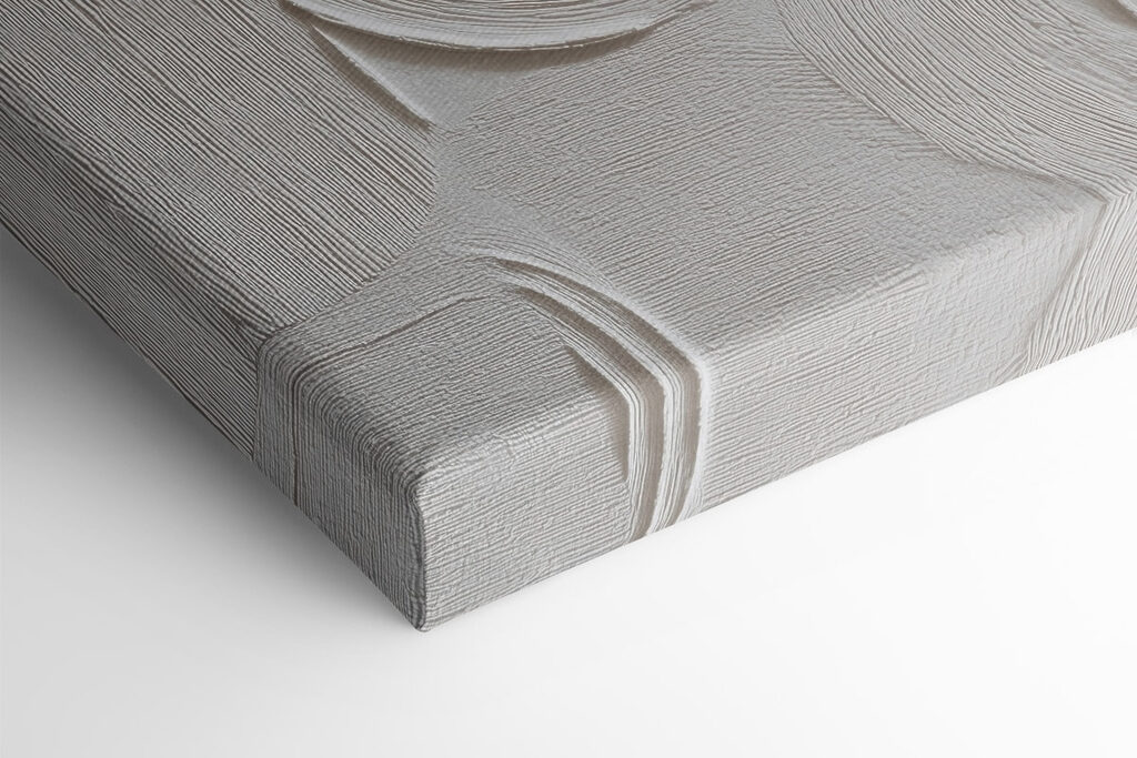 White and grey art White and grey art