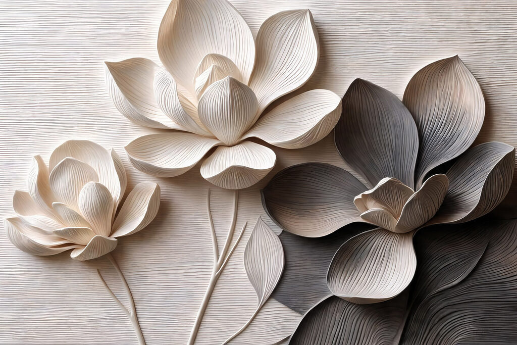 Elegant floral design in soft hues Elegant floral design in soft hues