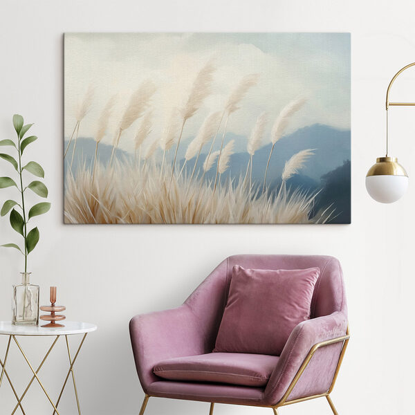 Soft grasses dance in the breeze Soft grasses dance in the breeze