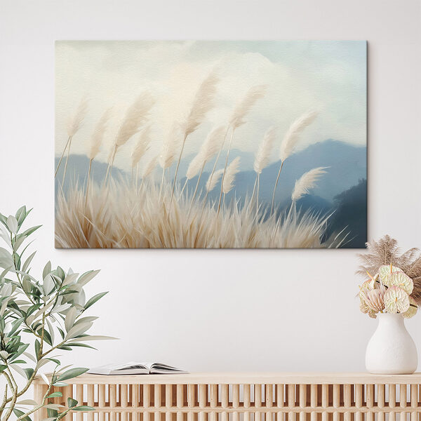Soft grasses dance in the breeze Soft grasses dance in the breeze