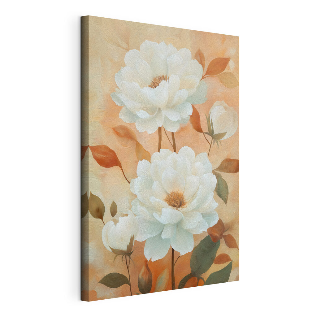 Delicate blooms in soft hues