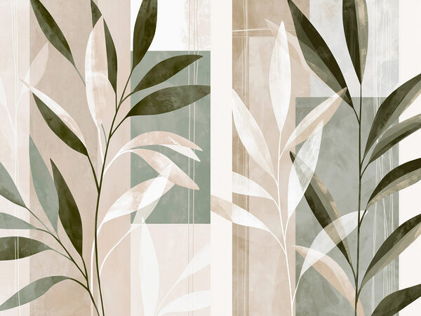 Calming botanical design for any space Calming botanical design for any space