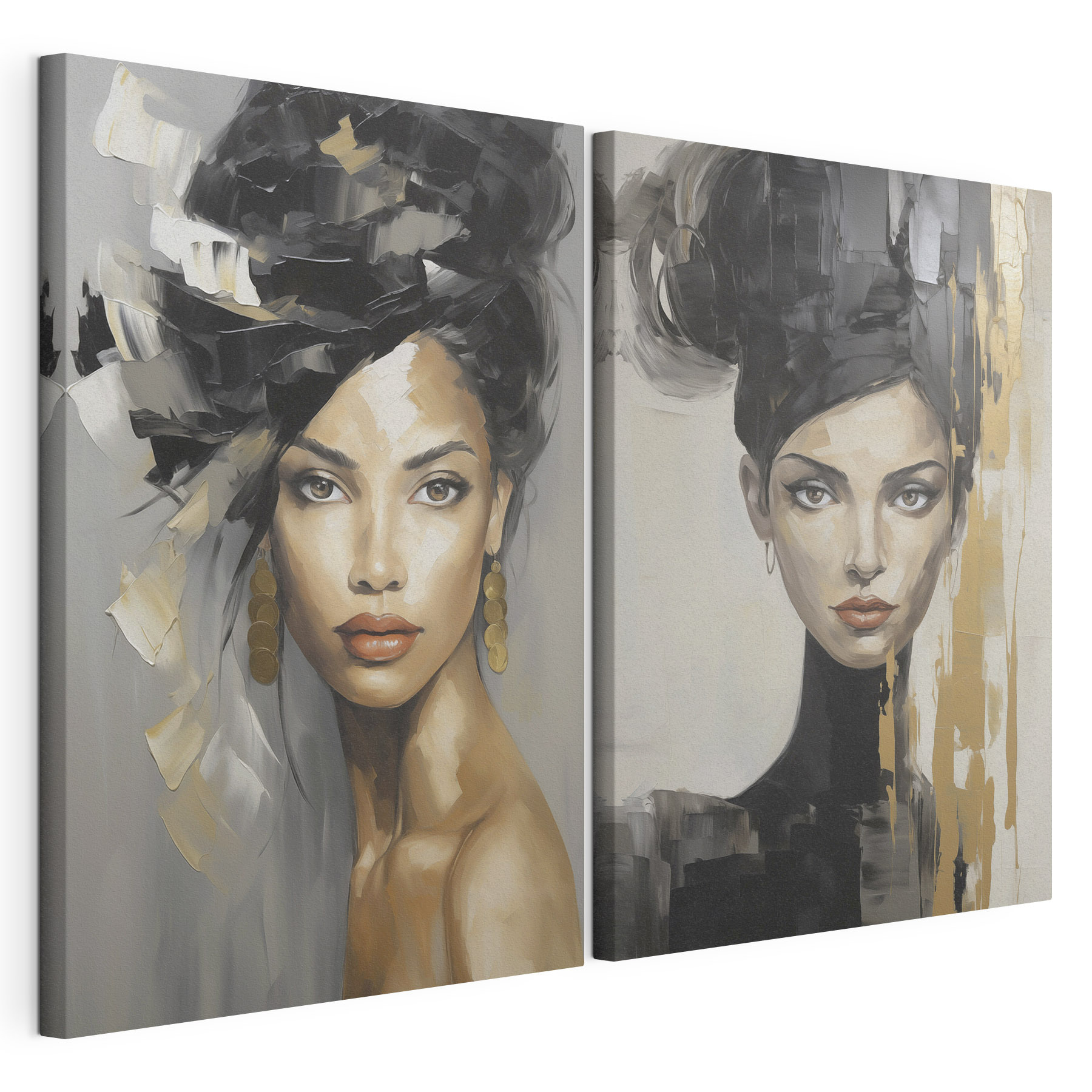 Painting of a woman Painting of a woman