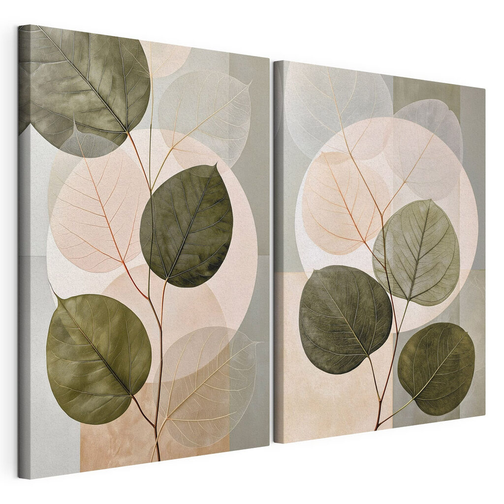 Gentle tones of natural greenery