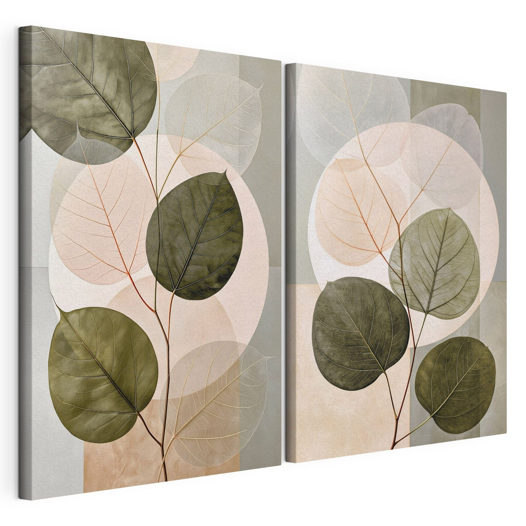 Gentle tones of natural greenery