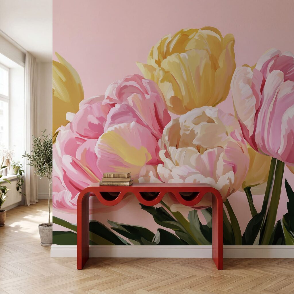 Splendidi fiori dai colori tenui