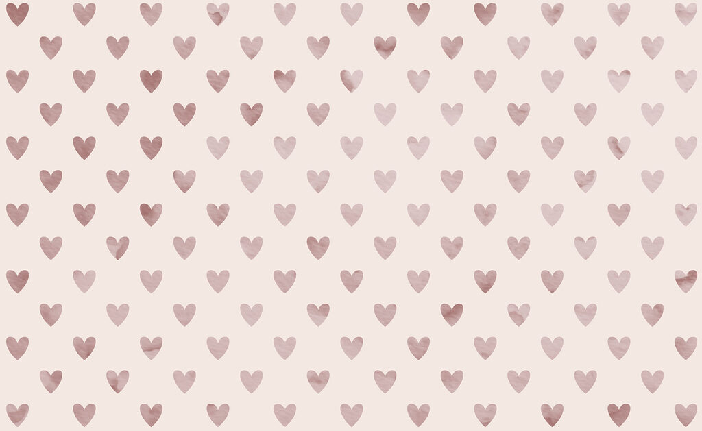 Pattern of hearts on a white background Pattern of hearts on a white background