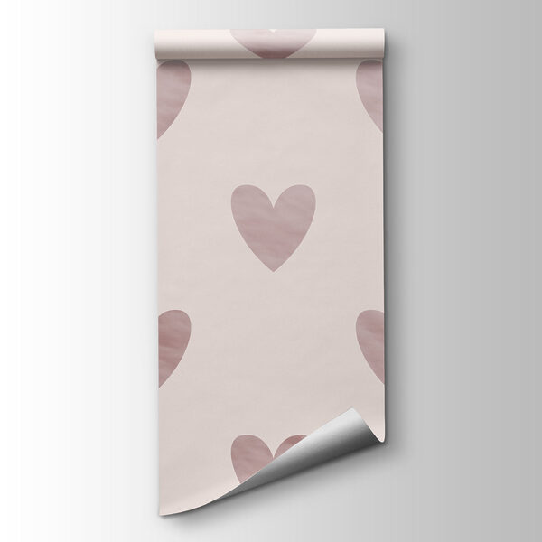 Pattern of hearts on a white background Pattern of hearts on a white background