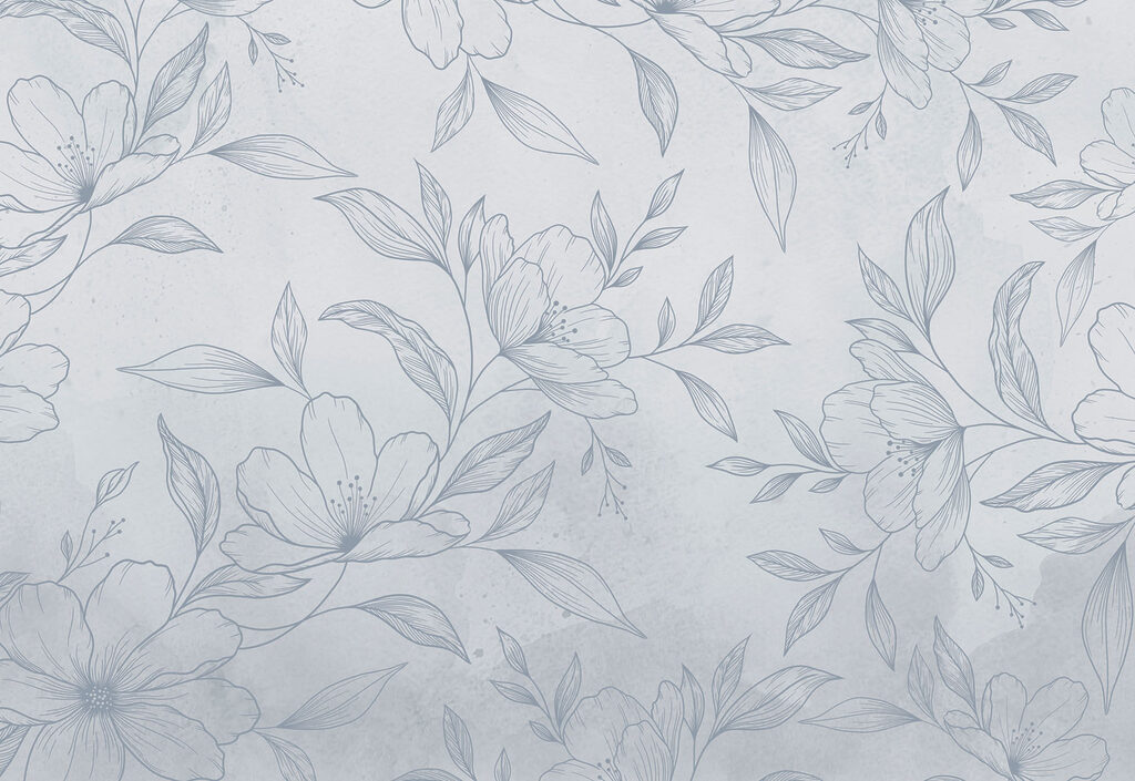 Pattern of flowers and leaves Pattern of flowers and leaves