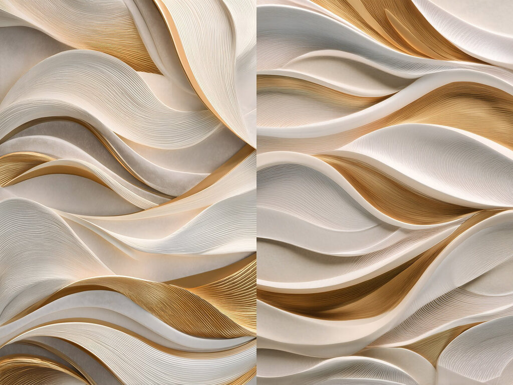 Flowing patterns in soft tones Flowing patterns in soft tones