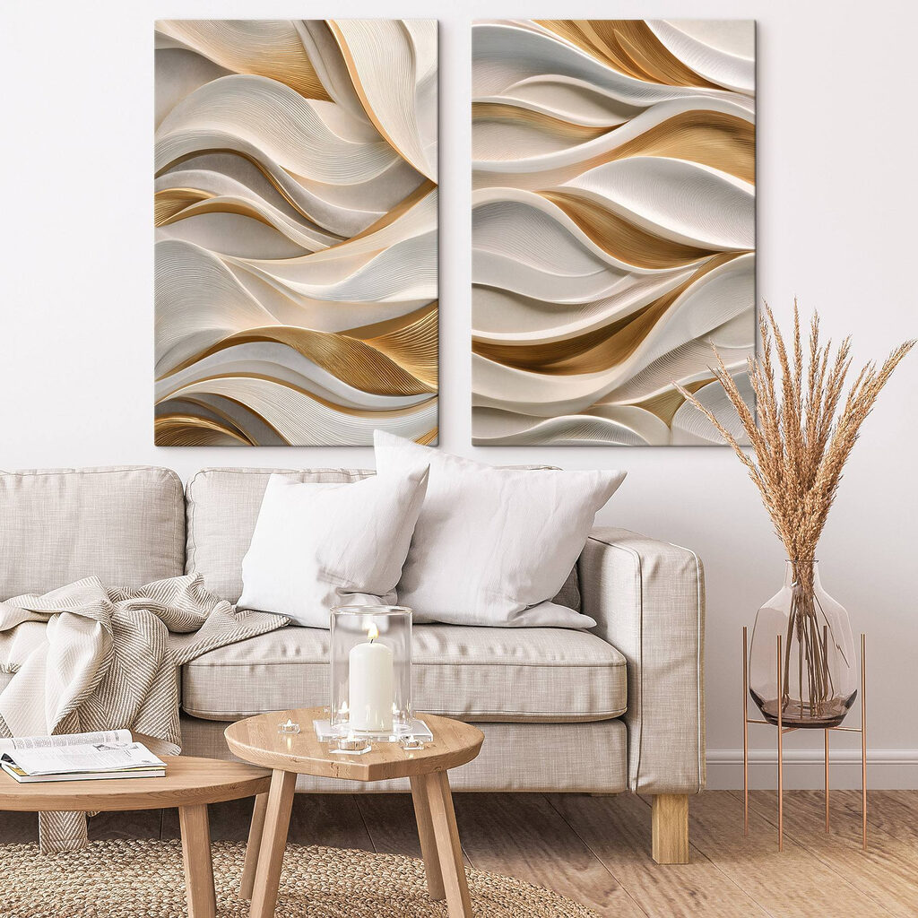 Flowing patterns in soft tones Flowing patterns in soft tones