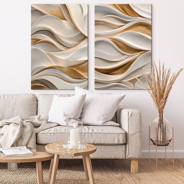 Flowing patterns in soft tones Flowing patterns in soft tones