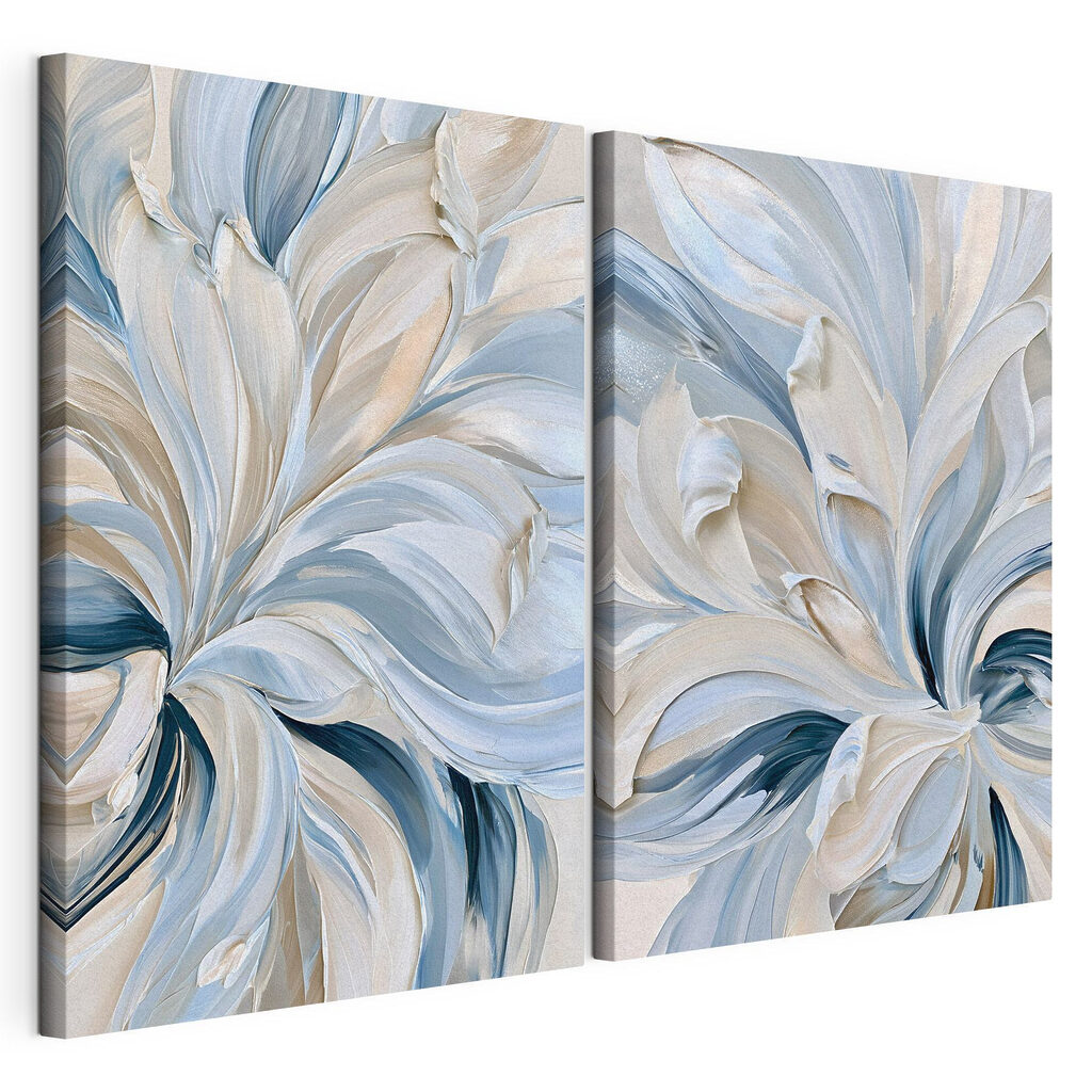 - Swirling soft shades of blue - Swirling soft shades of blue
