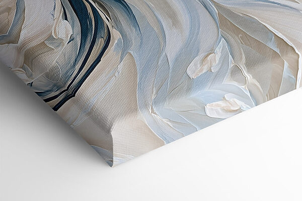 - Swirling soft shades of blue - Swirling soft shades of blue