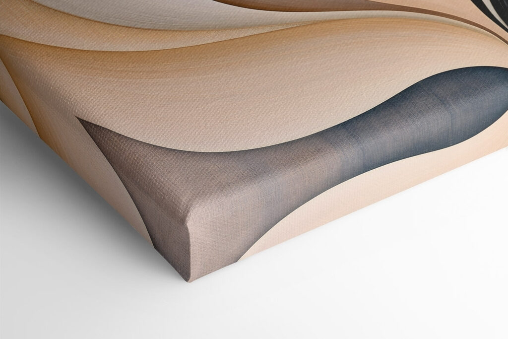Flowing forms in soft hues Flowing forms in soft hues