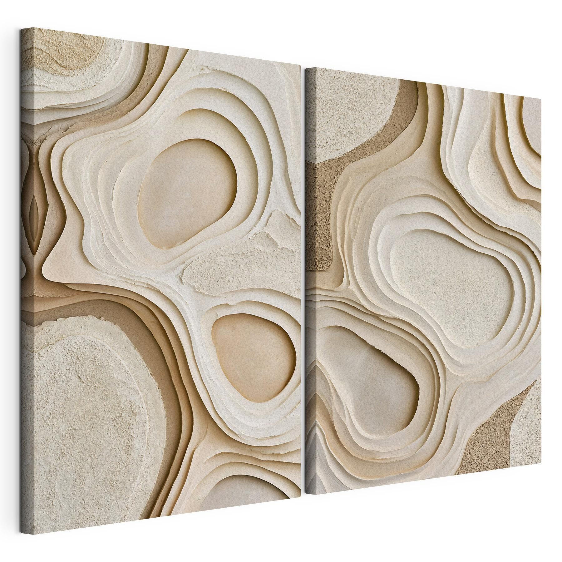 Organic shapes and flowing lines blend Organic shapes and flowing lines blend