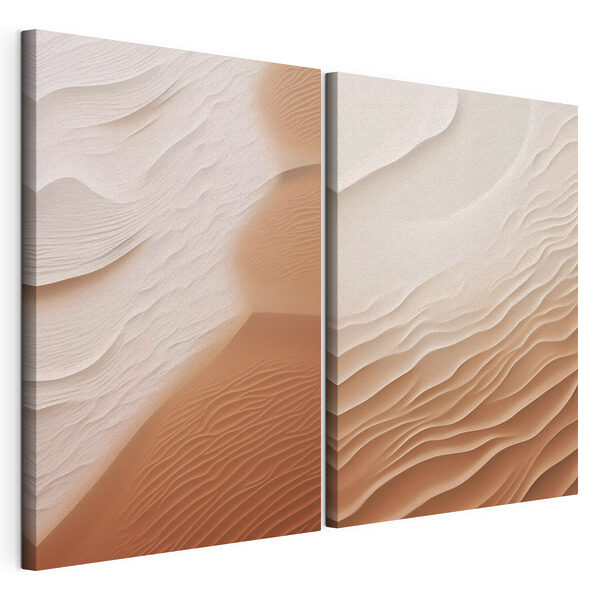 Soft waves in warm hues Soft waves in warm hues