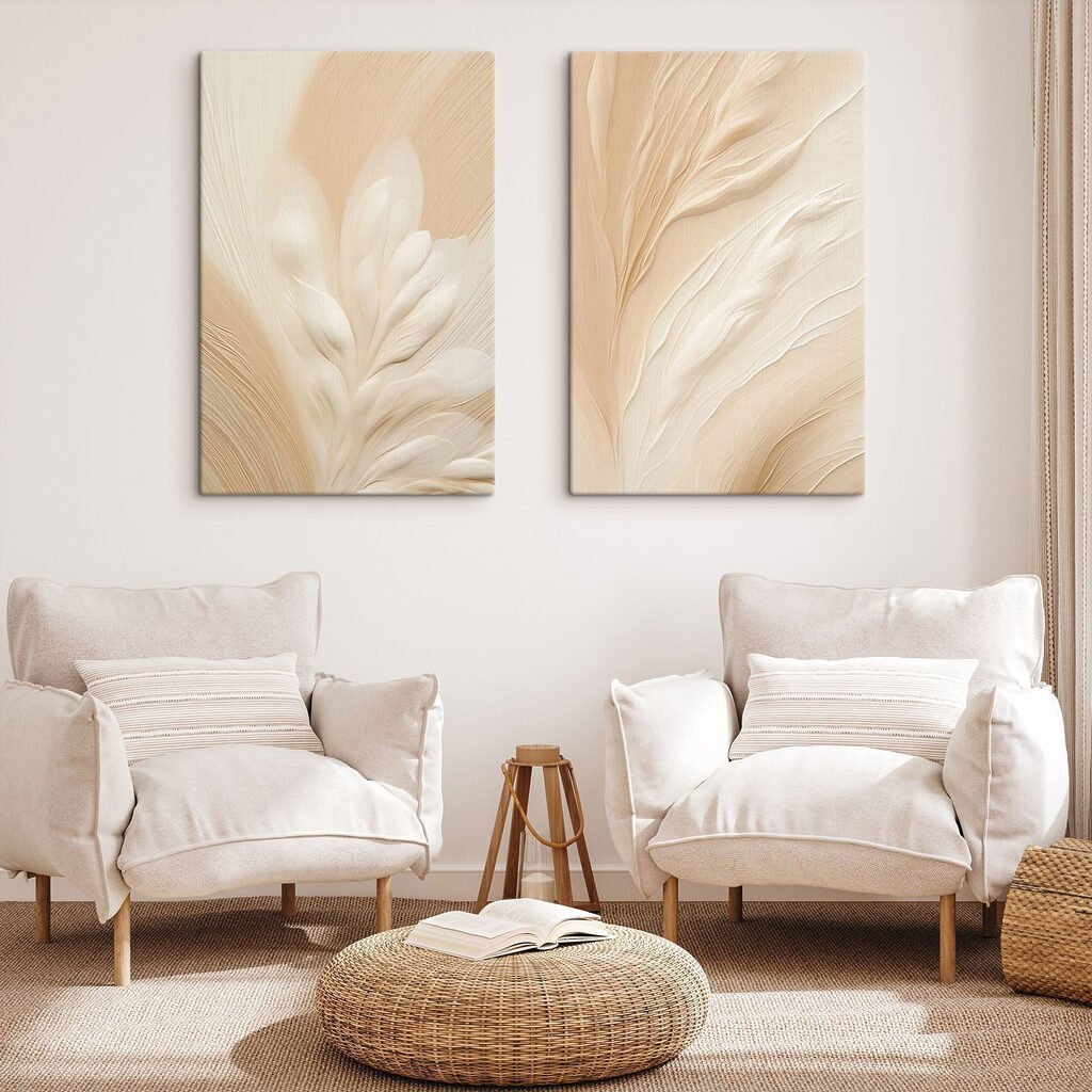 Soft curves in muted tones Soft curves in muted tones