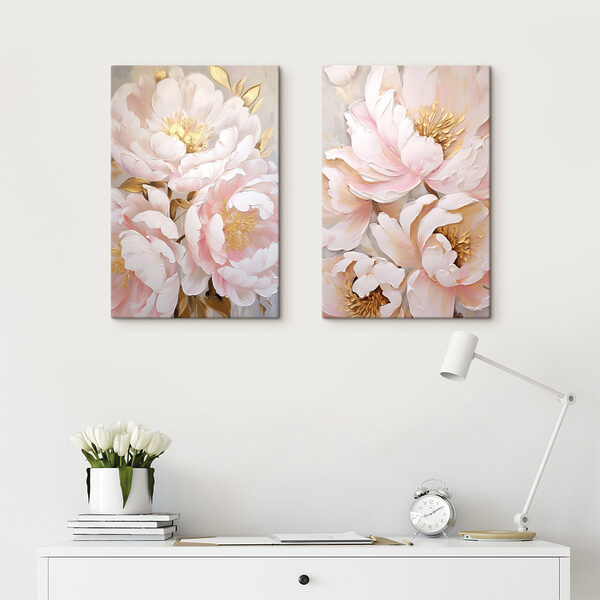 Beautiful blooms in soft pastels Beautiful blooms in soft pastels