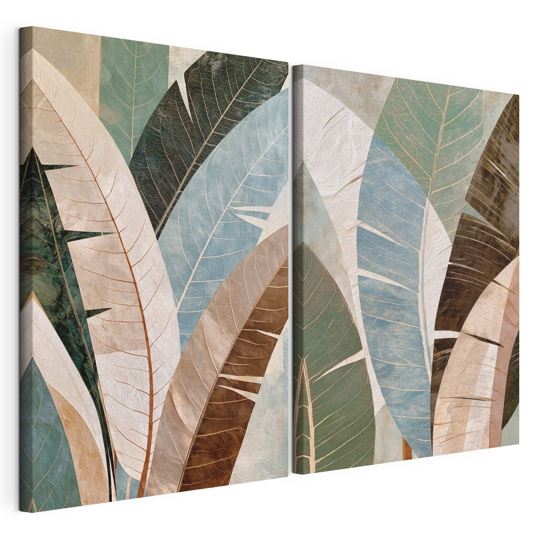 Natural hues in elegant leaf design Natural hues in elegant leaf design