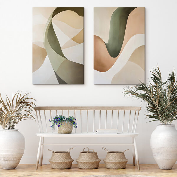 Two images of a painting Two images of a painting